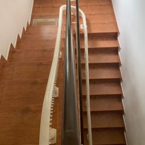 Stairlift Top View of the Stairs Otolift Air Top View